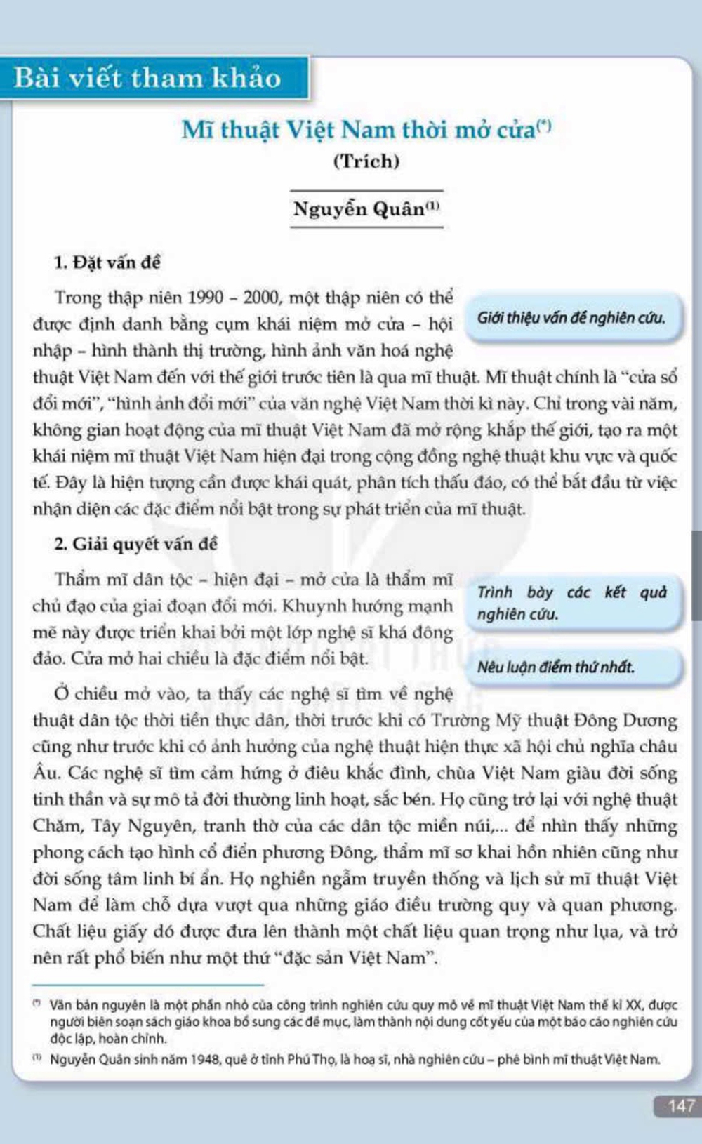 Nhà phê bình mỹ thuật Nguyễn Quân: Học sinh phổ thông cần được tiếp xúc sớm tác phẩm nghệ thuật - Ảnh 4. Nhà phê bình mỹ thuật Nguyễn Quân: Học sinh phổ thông cần được tiếp xúc sớm tác phẩm nghệ thuật - Ảnh 4.