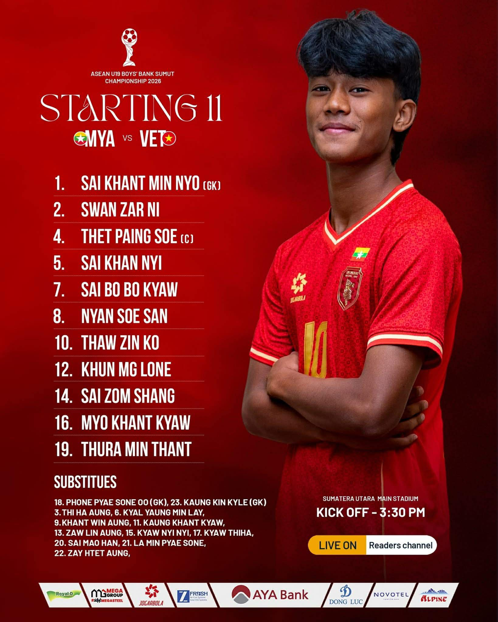 TRỰC TIẾP bóng đá Việt Nam vs Myanmar (0-0, hiệp 1): Tìm kiếm chiến thắng - Ảnh 3.