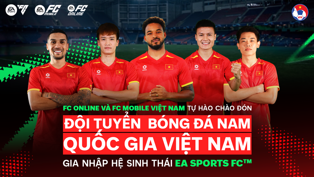 Sau nhiều năm đưa cầu thủ Việt vào game, EA Sports FC chính thức mang trọn vẹn Đội tuyển Việt Nam với đầy đủ bản quyền áo đấu, huy hiệu chân thực như ngoài đời! - Ảnh 1.