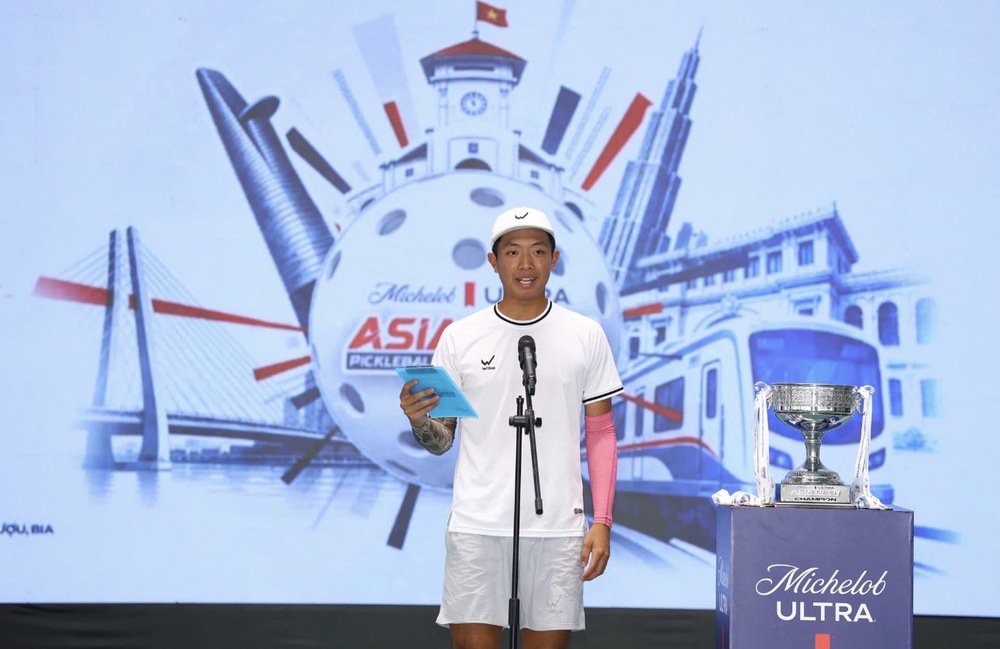 Lý Hoàng Nam, Quang Dương tranh tài cùng ngôi sao pickleball quốc tế trên sân nhà - Ảnh 1.