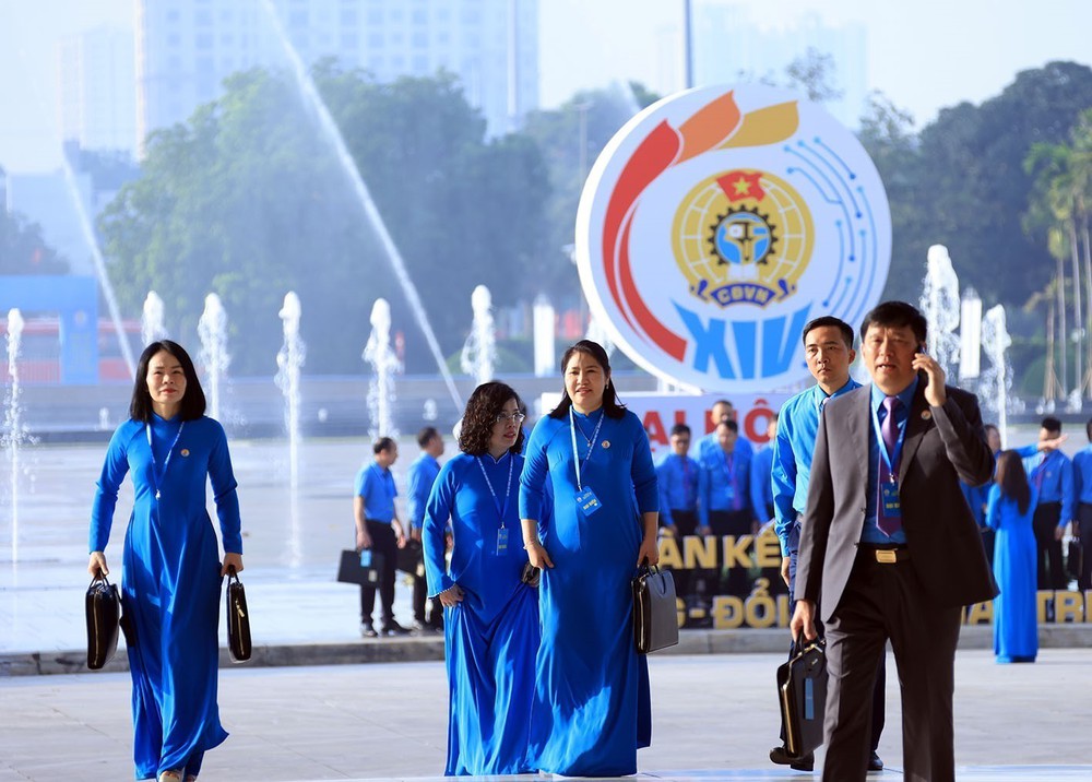 Phiên trọng thể Đại hội Công đoàn Việt Nam lần thứ XIV - Ảnh 3.