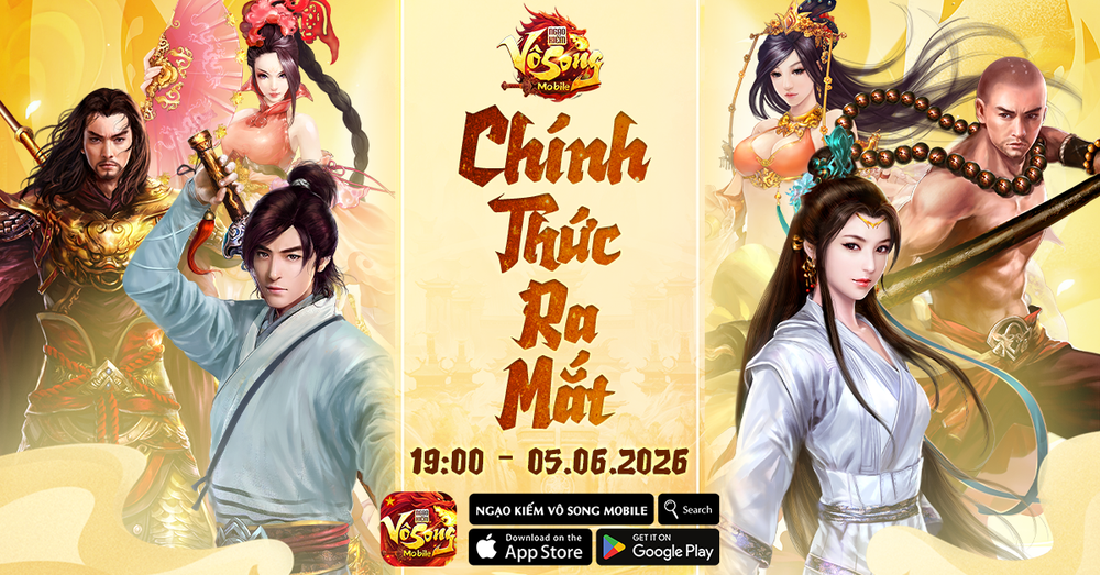 Ngạo Kiếm Vô Song Mobile - myG chính thức ra mắt 19h00 ngày 05/06/2026 - Ảnh 1.