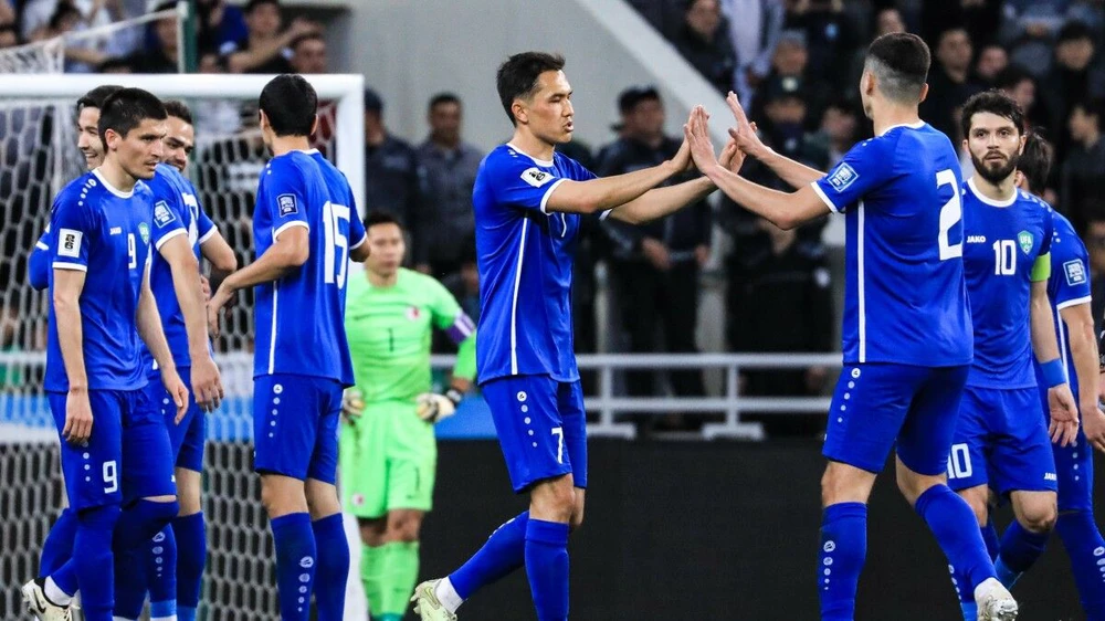 Đường tới World Cup 2026: Đội tuyển Uzbekistan - Ảnh 1. Đường tới World Cup 2026: Đội tuyển Uzbekistan - Ảnh 1.
