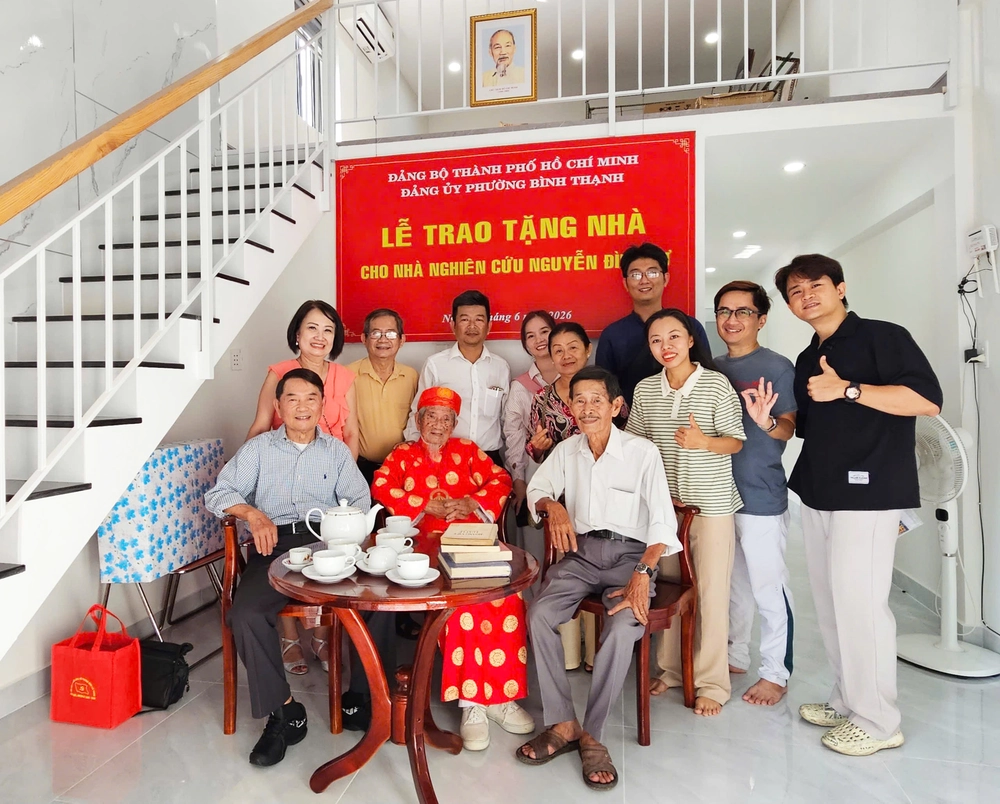 TPHCM trao tặng nhà cho nhà nghiên cứu Nguyễn Đình Tư - Ảnh 4.