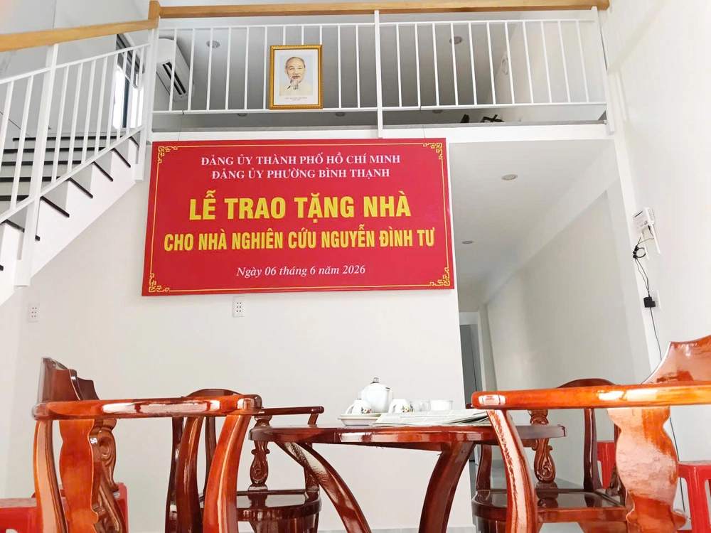 TPHCM trao tặng nhà cho nhà nghiên cứu Nguyễn Đình Tư - Ảnh 5.