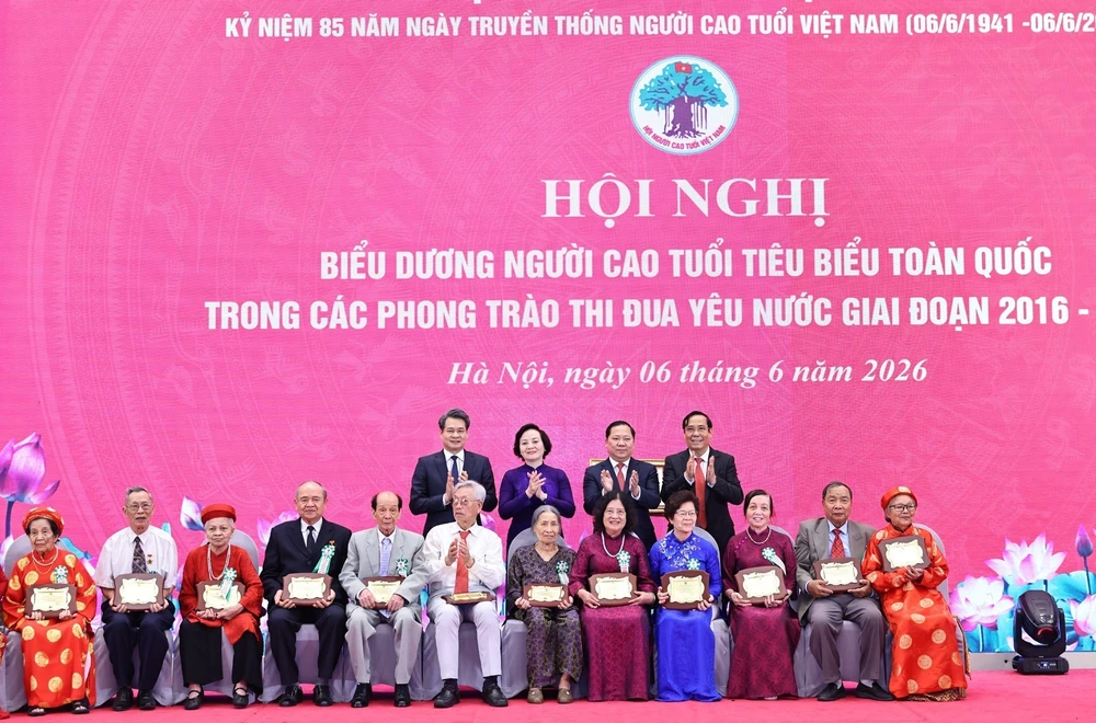 Phó Thủ tướng Phạm Thị Thanh Trà dự Hội nghị biểu dương người cao tuổi tiêu biểu toàn quốc - Ảnh 3.