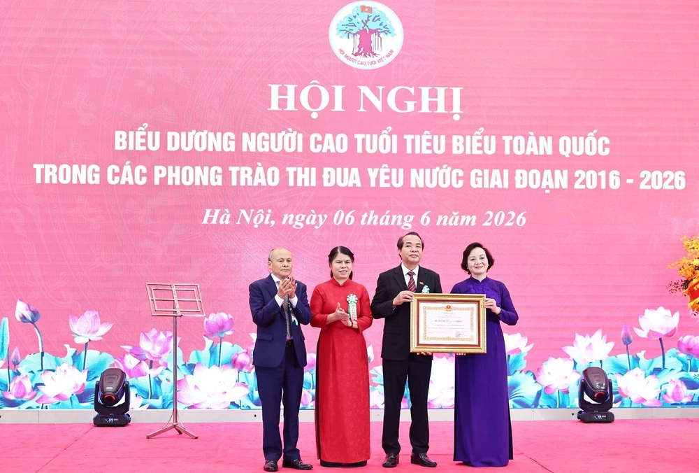 Phó Thủ tướng Phạm Thị Thanh Trà dự Hội nghị biểu dương người cao tuổi tiêu biểu toàn quốc - Ảnh 2.