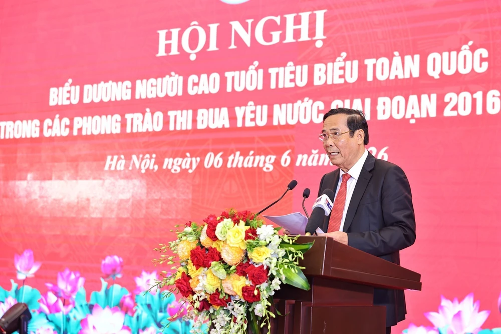 Phó Thủ tướng Phạm Thị Thanh Trà dự Hội nghị biểu dương người cao tuổi tiêu biểu toàn quốc - Ảnh 4.