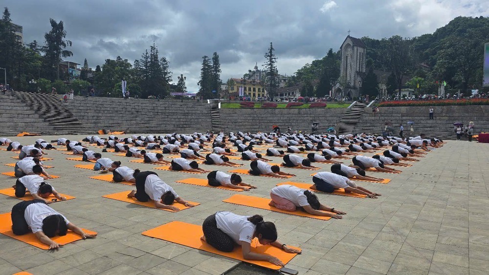 Ngày Quốc tế Yoga: Gắn kết, giao lưu văn hóa Việt Nam - Ấn Độ - Ảnh 3. Ngày Quốc tế Yoga: Gắn kết, giao lưu văn hóa Việt Nam - Ấn Độ - Ảnh 3.