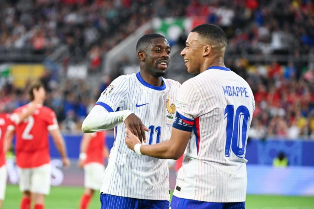 Mbappe - Dembele: Vừa là đối tác, vừa là đối thủ - Ảnh 1. Mbappe - Dembele: Vừa là đối tác, vừa là đối thủ - Ảnh 1.