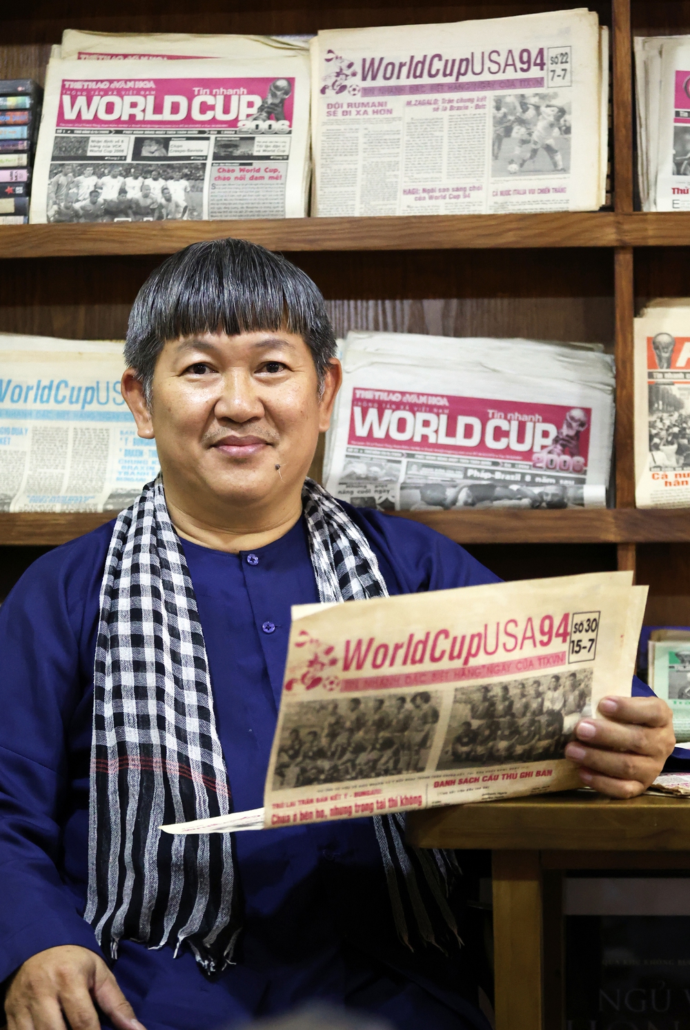 Người nổi tiếng với World Cup - Nhà sưu tập Huỳnh Minh Hiệp: Đón World Cup 2026 cùng "gia sản" Tin nhanh - Ảnh 4. Người nổi tiếng với World Cup - Nhà sưu tập Huỳnh Minh Hiệp: Đón World Cup 2026 cùng "gia sản" Tin nhanh - Ảnh 4.