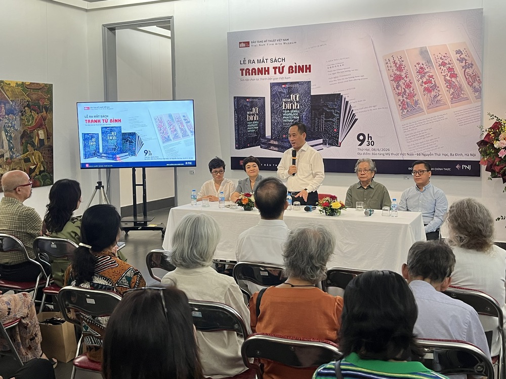 Đánh thức di sản tranh dân gian Tứ bình - Ảnh 1.