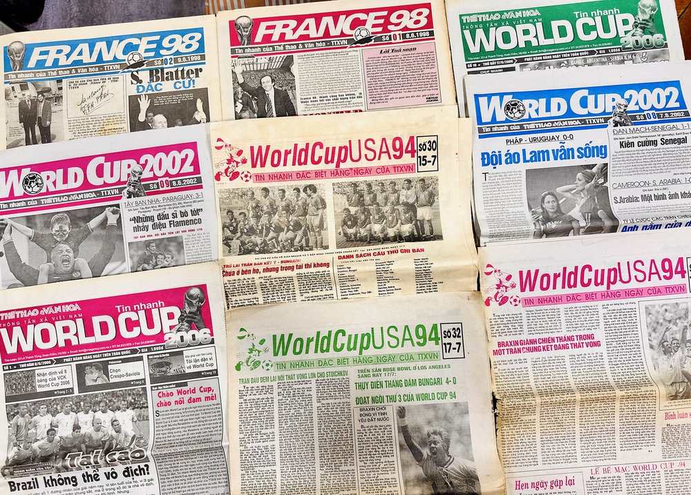 Người nổi tiếng với World Cup - Nhà sưu tập Huỳnh Minh Hiệp: Đón World Cup 2026 cùng "gia sản" Tin nhanh - Ảnh 2. Người nổi tiếng với World Cup - Nhà sưu tập Huỳnh Minh Hiệp: Đón World Cup 2026 cùng "gia sản" Tin nhanh - Ảnh 2.