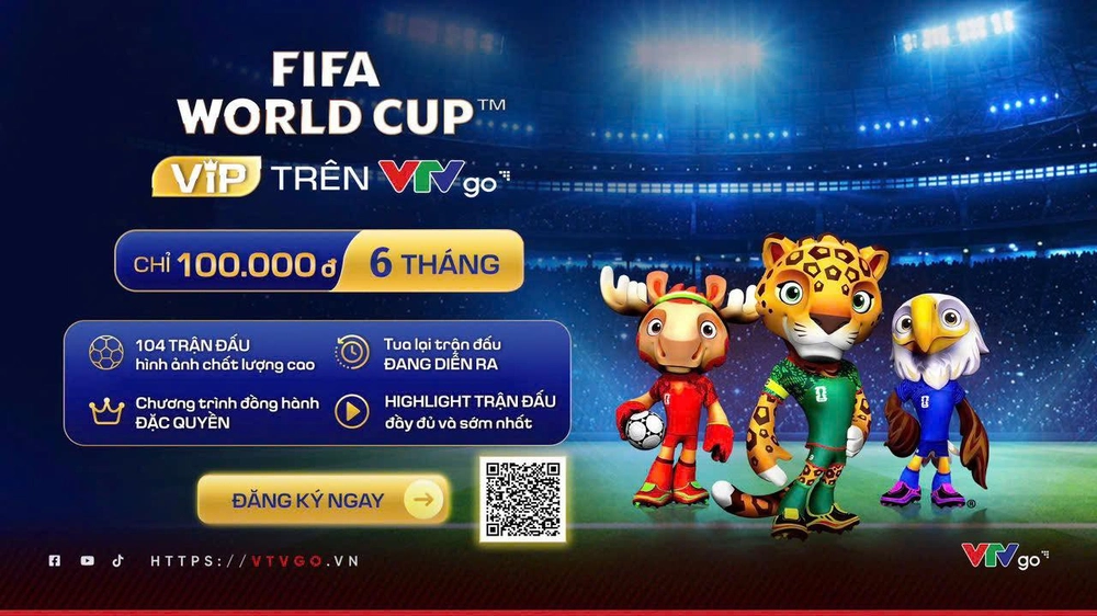 Hướng dẫn cách xem trực tiếp World Cup 2026 trên mạng Internet - Ảnh 2. Hướng dẫn cách xem trực tiếp World Cup 2026 trên mạng Internet - Ảnh 2.