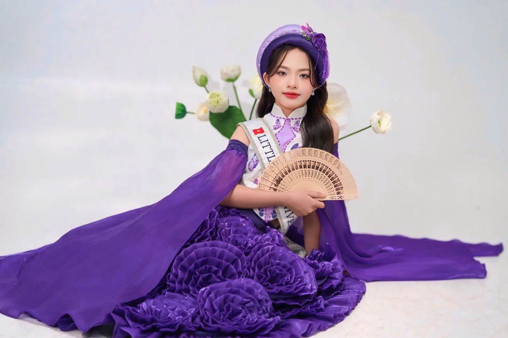 Nguyễn Hoa Thảo Mơ được đề cử tham dự Little Miss Universe 2026 tại Philippines - Ảnh 3. Nguyễn Hoa Thảo Mơ được đề cử tham dự Little Miss Universe 2026 tại Philippines - Ảnh 3.