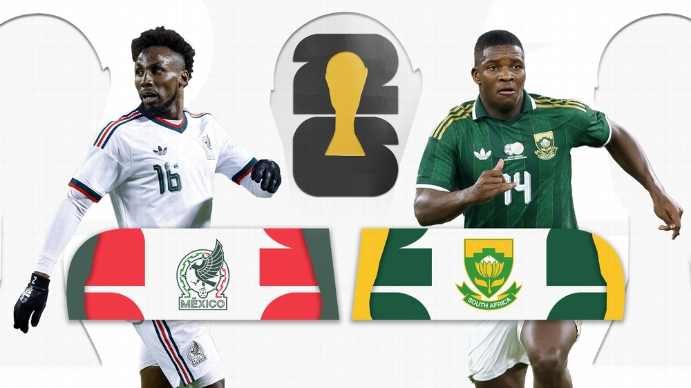 Dự đoán tỉ số trận đấu Mexico vs Nam Phi: Sức mạnh chủ nhà mở màn World Cup 2026 - Ảnh 1. Dự đoán tỉ số trận đấu Mexico vs Nam Phi: Sức mạnh chủ nhà mở màn World Cup 2026 - Ảnh 1.