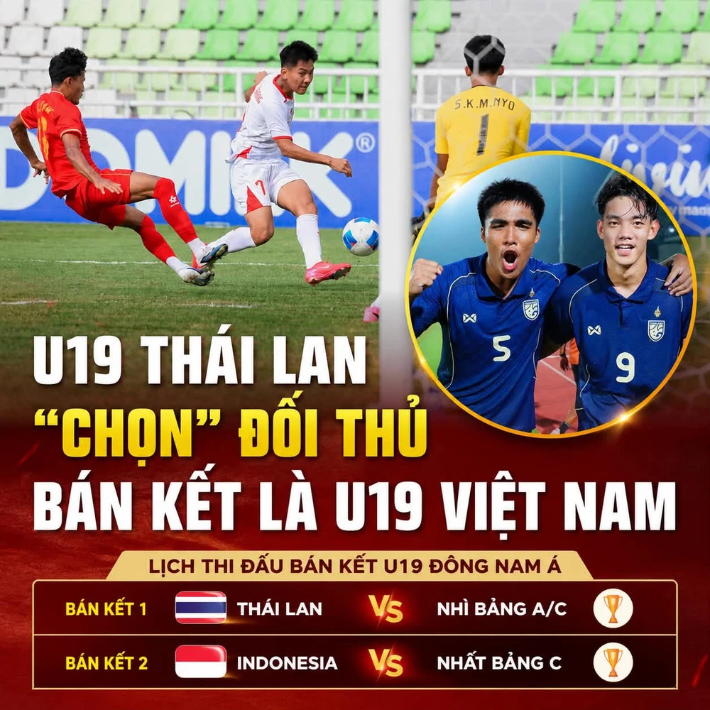U19 Thái Lan 'chọn' U19 Việt Nam ở bán kết U19 Đông Nam Á 2026? - Ảnh 2. U19 Thái Lan 'chọn' U19 Việt Nam ở bán kết U19 Đông Nam Á 2026? - Ảnh 2.