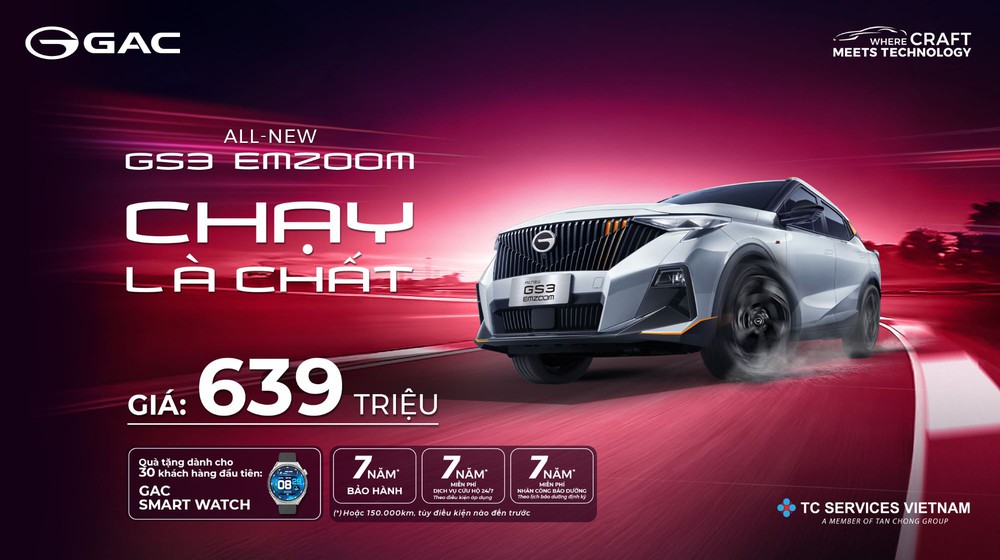 GS3 mang tinh thần thể thao tới phân khúc SUV đô thị, chốt giá 639 triệu - Ảnh 1.