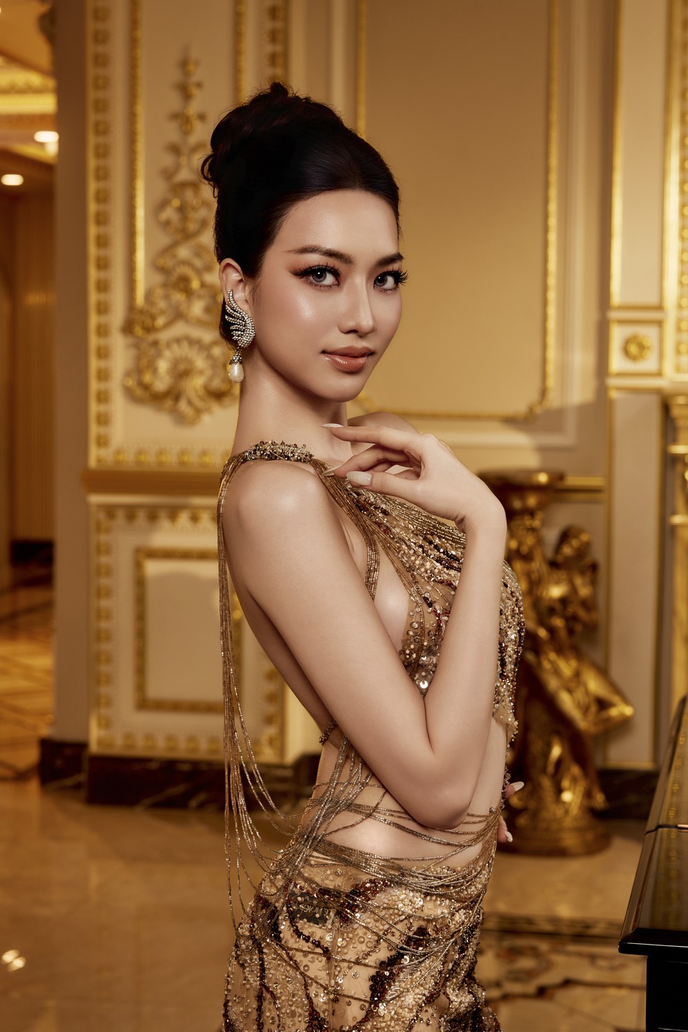 Ngắm sắc vóc Top 30 Miss Grand Vietnam 2026 trong trang phục dạ hội - Ảnh 7. Ngắm sắc vóc Top 30 Miss Grand Vietnam 2026 trong trang phục dạ hội - Ảnh 7.