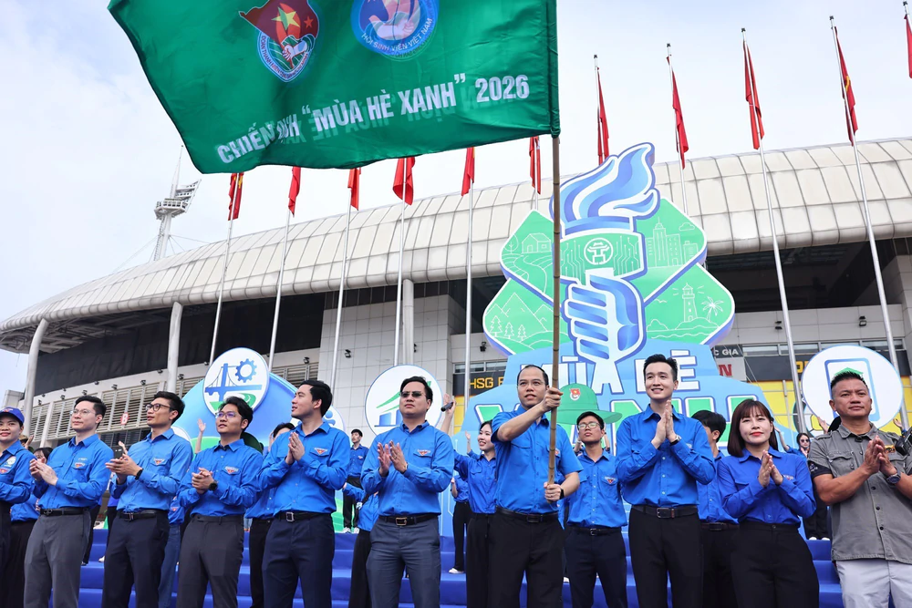 Hà Nội xuất quân Chiến dịch tình nguyện "Mùa hè xanh" 2026 - Ảnh 2. Hà Nội xuất quân Chiến dịch tình nguyện "Mùa hè xanh" 2026 - Ảnh 2.