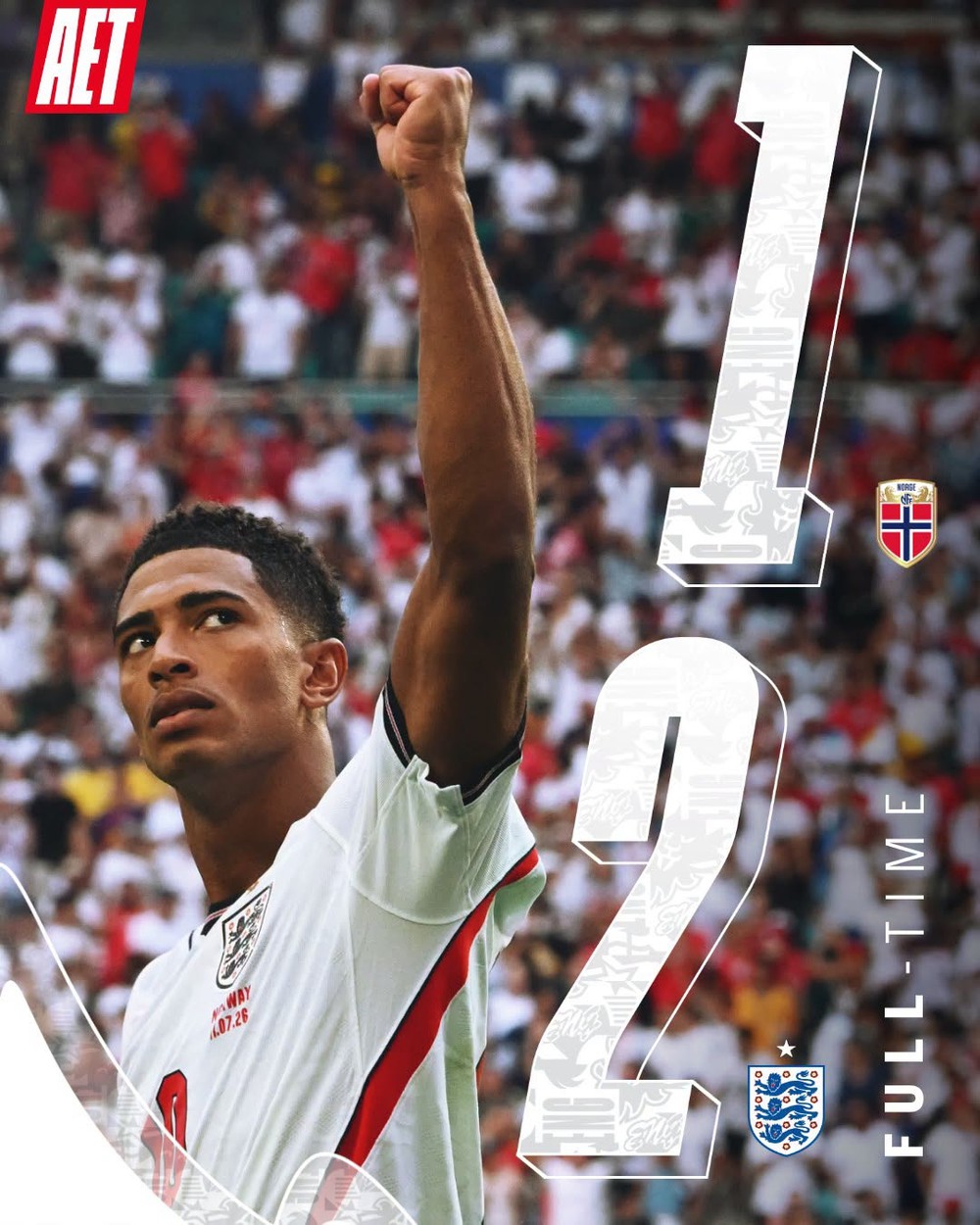 Bellingham lập cú đúp, ĐT Anh hạ Na Uy để vào bán kết World Cup 2026 - Ảnh 1. Bellingham lập cú đúp, ĐT Anh hạ Na Uy để vào bán kết World Cup 2026 - Ảnh 1.