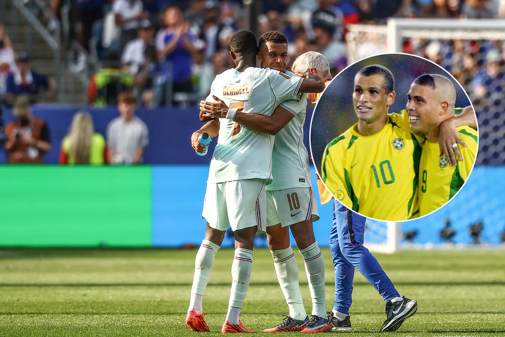 Song sát Mbappe – Dembele: Ronaldo - Rivaldo của Les Bleus - Ảnh 1.