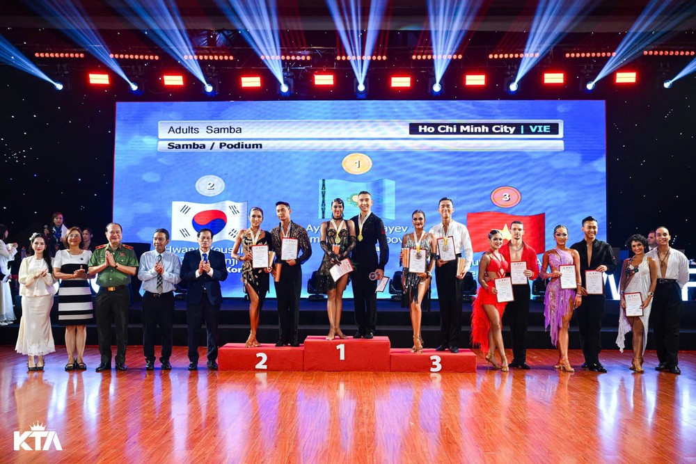 Học trò của trọng tài quốc tế Chu Quỳnh Trang lần thứ hai giành HCĐ giải DanceSport châu Á - Ảnh 1. Học trò của trọng tài quốc tế Chu Quỳnh Trang lần thứ hai giành HCĐ giải DanceSport châu Á - Ảnh 1.