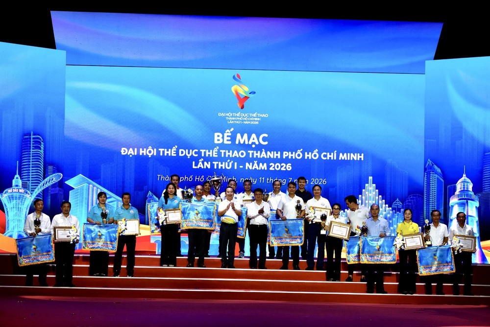 Khép lại Đại hội TDTT TP.HCM, tạo đà hướng tới Đại hội Thể thao toàn quốc 2026 - Ảnh 3. Khép lại Đại hội TDTT TP.HCM, tạo đà hướng tới Đại hội Thể thao toàn quốc 2026 - Ảnh 3.