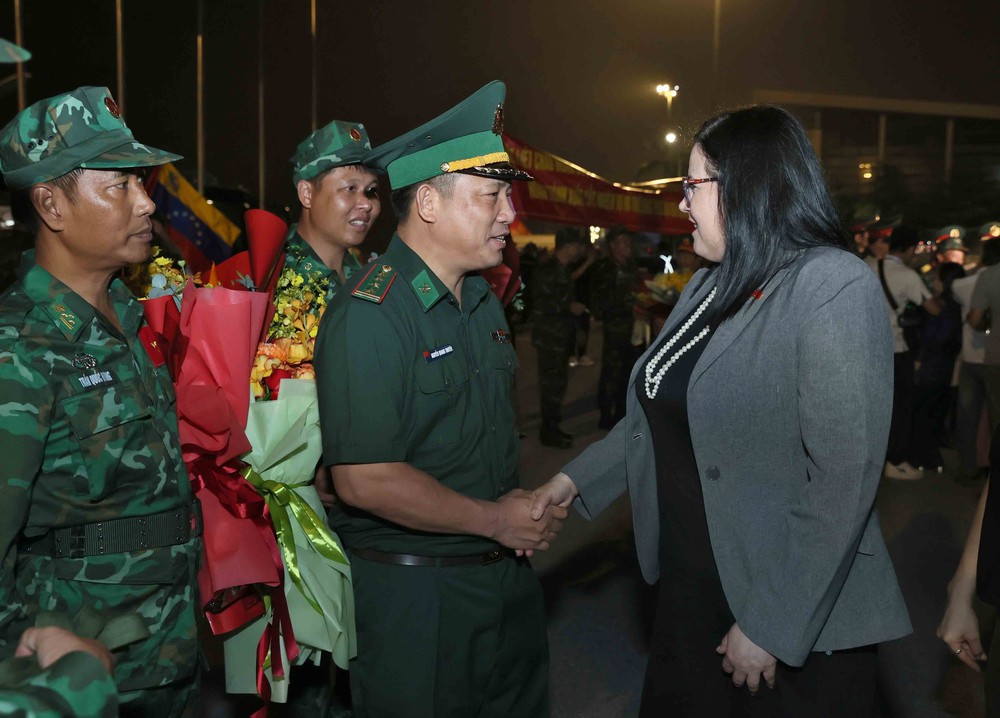 Đoàn Việt Nam hoàn thành nhiệm vụ tại Venezuela, về nước an toàn - Ảnh 8.