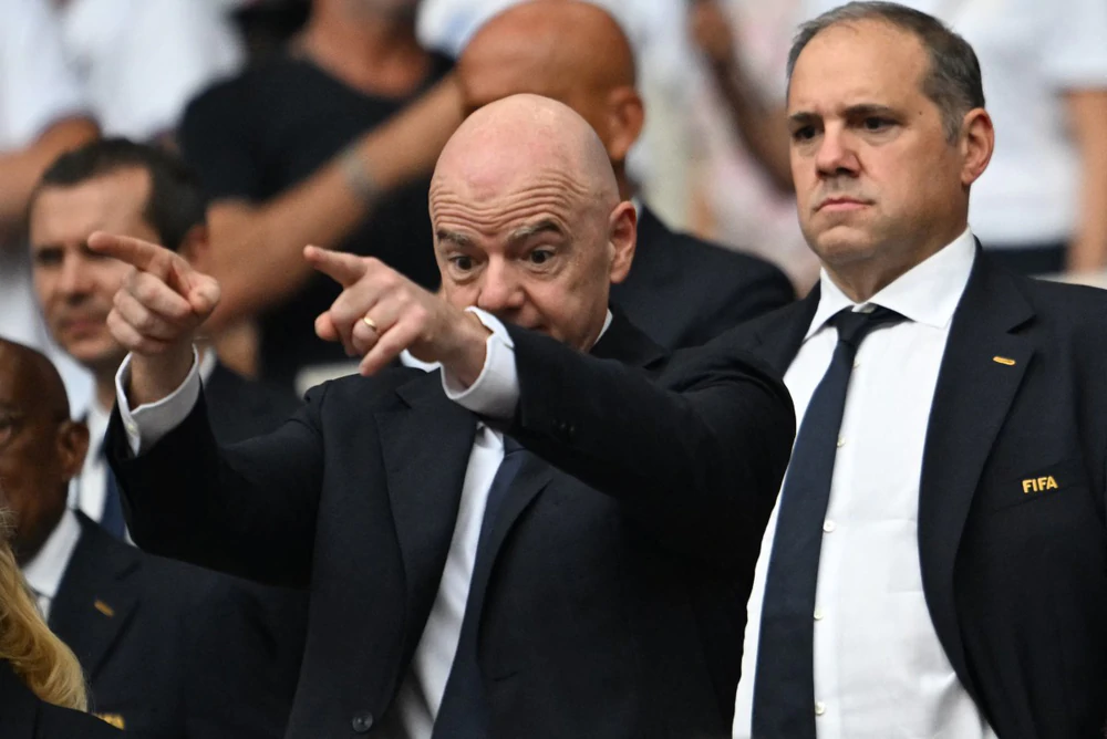 Chủ tịch Infantino xác nhận FIFA nghiêm túc cân nhắc mở rộng World Cup lên 64 đội - Ảnh 1. Chủ tịch Infantino xác nhận FIFA nghiêm túc cân nhắc mở rộng World Cup lên 64 đội - Ảnh 1.
