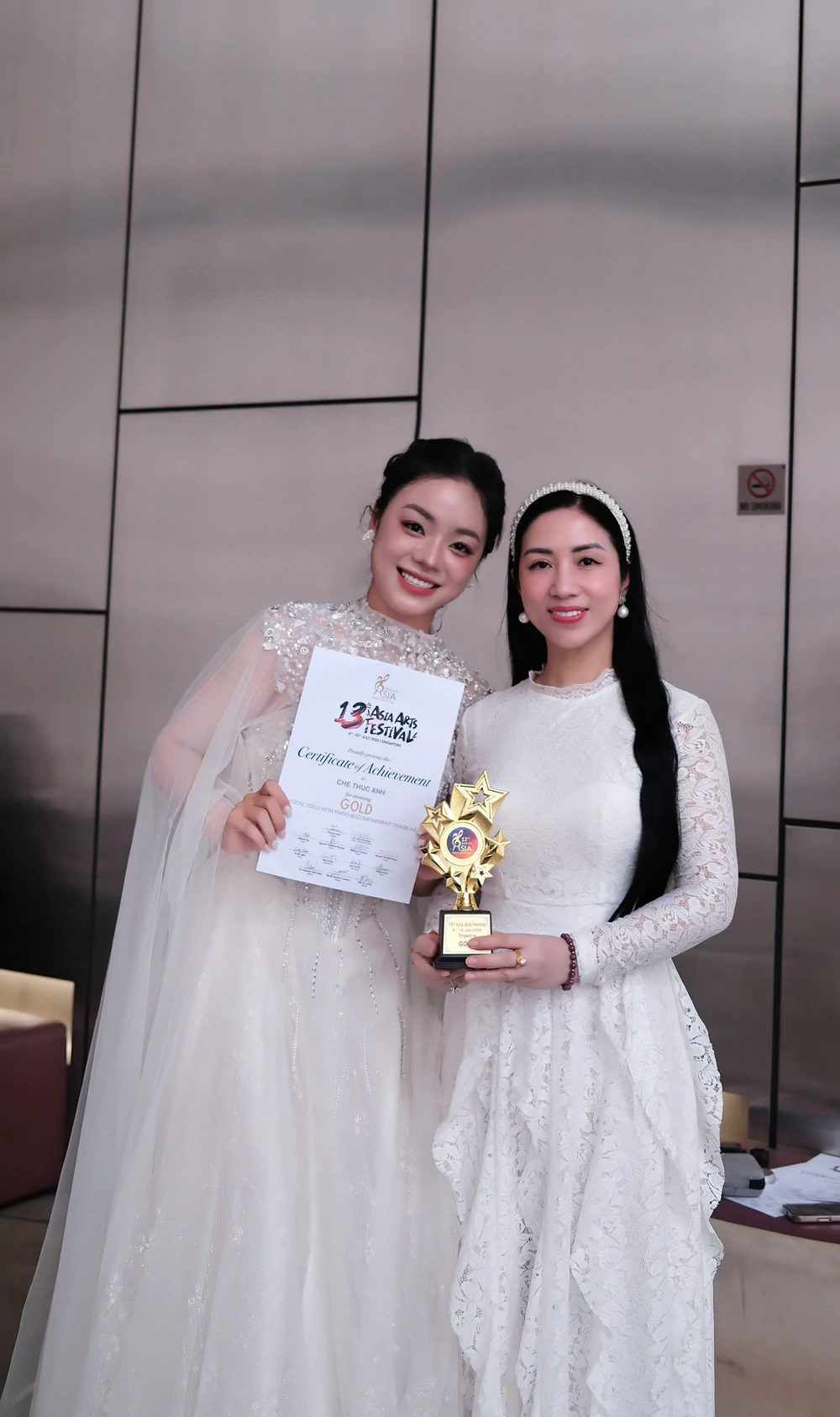 TS-NSƯT Phương Nga và hành trình ươm mầm tài năng thanh nhạc: Thêm một học trò giành Cúp Vàng quốc tế - Ảnh 1. TS-NSƯT Phương Nga và hành trình ươm mầm tài năng thanh nhạc: Thêm một học trò giành Cúp Vàng quốc tế - Ảnh 1.