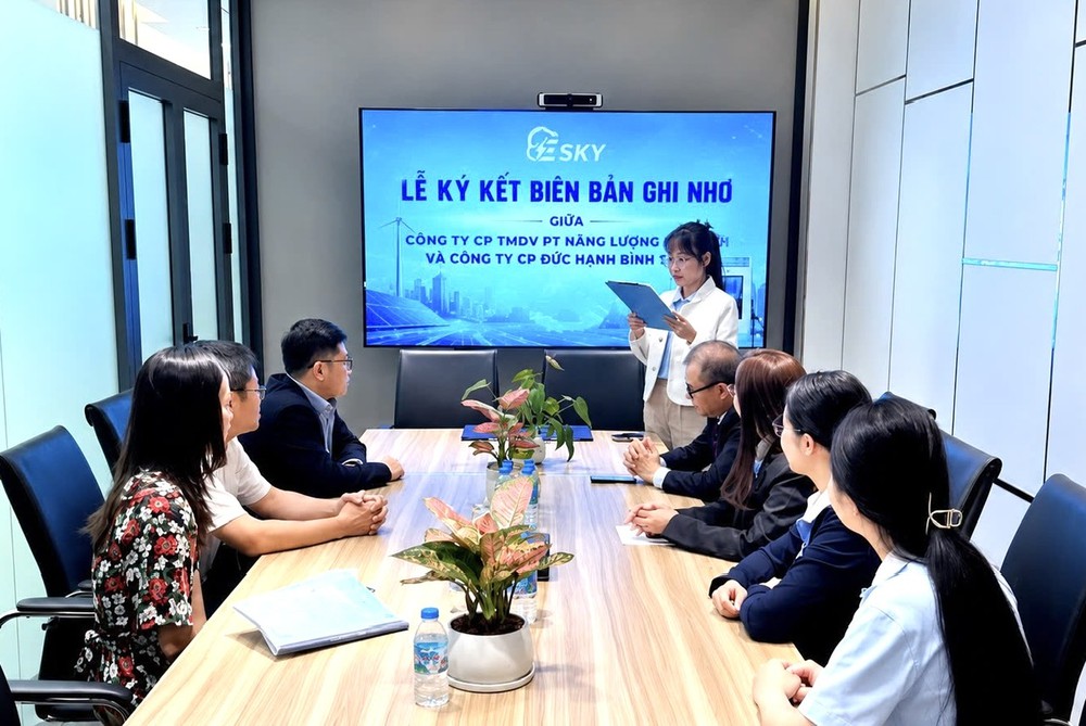 Đức Hạnh và Esky Corp hợp tác thử nghiệm trạm sạc xe điện cho dự án nông nghiệp công nghệ cao - Ảnh 1.