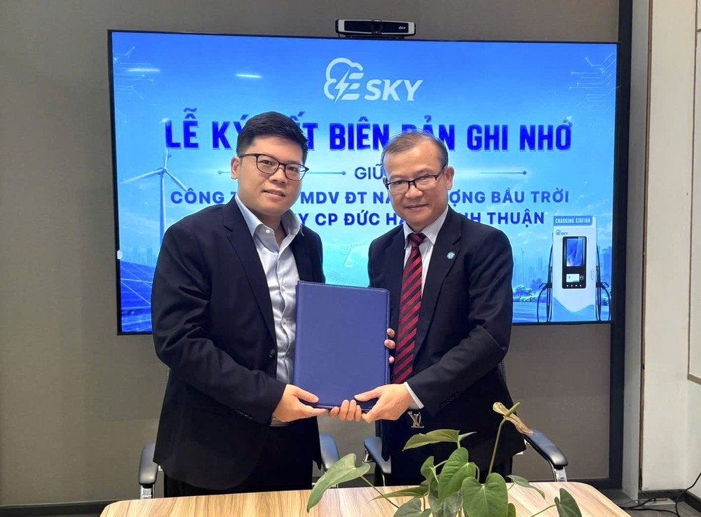 Đức Hạnh và Esky Corp hợp tác thử nghiệm trạm sạc xe điện cho dự án nông nghiệp công nghệ cao - Ảnh 3.