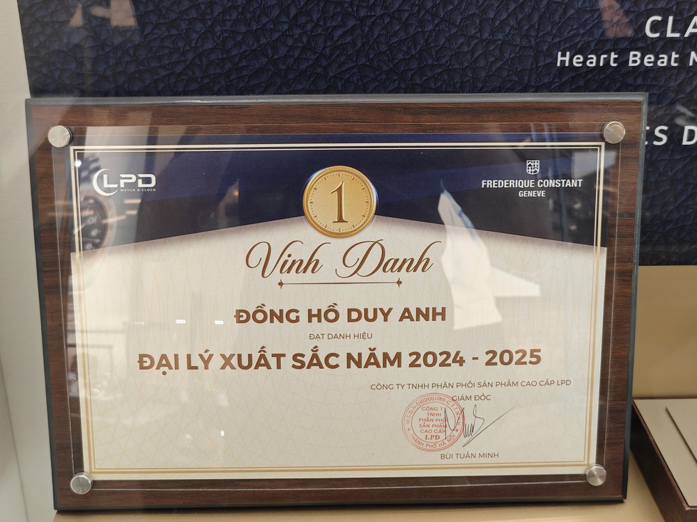 Concept Frederique Constant 2026: Tinh hoa đồng hồ Thụy Sỹ chính hãng tại đồng hồ Duy Anh - Ảnh 3.