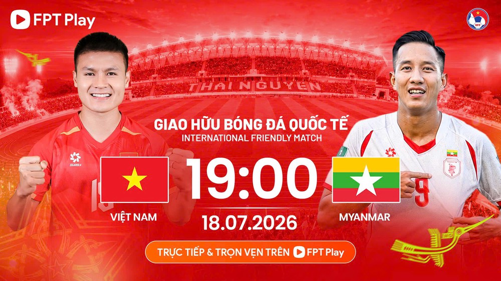 Trận giao hữu Việt Nam vs Myanmar diễn ra khi nào, xem trực tiếp ở đâu? - Ảnh 2. Trận giao hữu Việt Nam vs Myanmar diễn ra khi nào, xem trực tiếp ở đâu? - Ảnh 2.