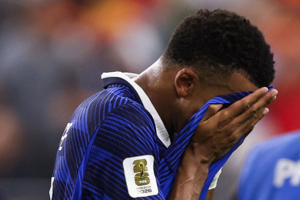 Nỗi thất vọng của Mbappe. Ảnh: AFP/TTXVN Nỗi thất vọng của Mbappe. Ảnh: AFP/TTXVN