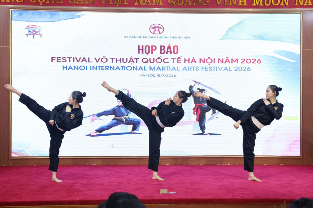 Festival Võ thuật quốc tế lần đầu tổ chức tại Hà Nội - Ảnh 2. Festival Võ thuật quốc tế lần đầu tổ chức tại Hà Nội - Ảnh 2.