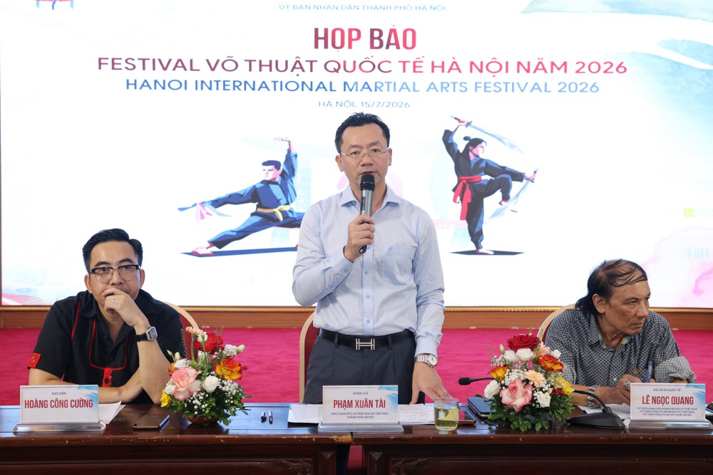 Festival Võ thuật quốc tế lần đầu tổ chức tại Hà Nội - Ảnh 1. Festival Võ thuật quốc tế lần đầu tổ chức tại Hà Nội - Ảnh 1.