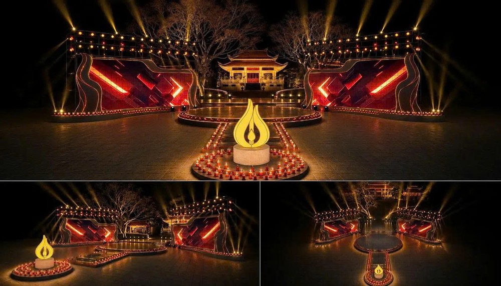 Cầu truyền hình "Sao sáng dẫn đường" kết nối 4 điểm cầu tri ân các anh hùng liệt sĩ - Ảnh 4. Cầu truyền hình "Sao sáng dẫn đường" kết nối 4 điểm cầu tri ân các anh hùng liệt sĩ - Ảnh 4.