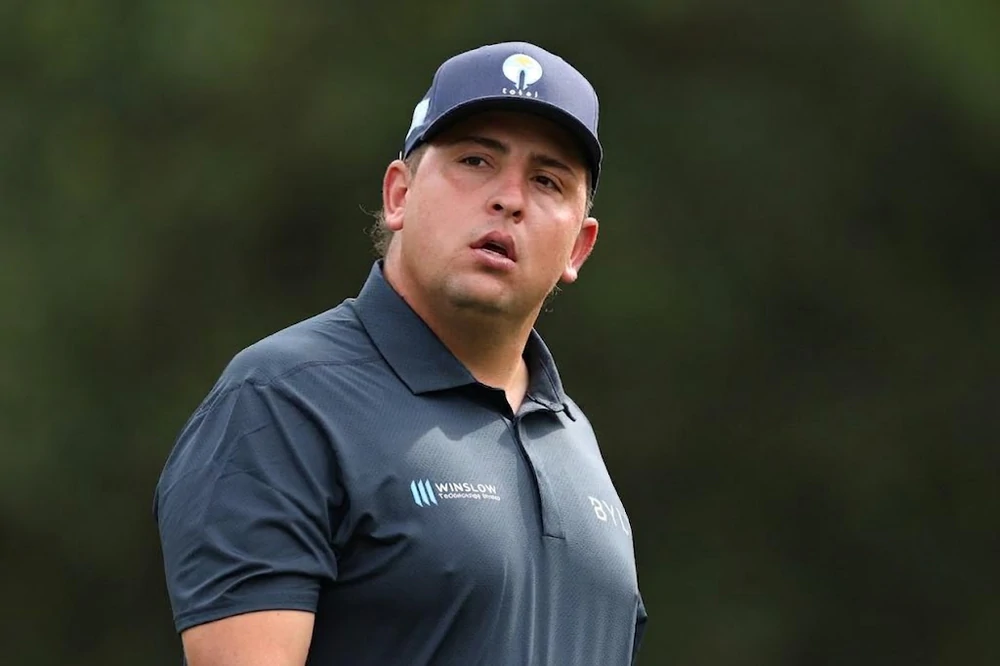 Golfer Mateo Pulcini “xát muối” vào nỗi đau của Tam sư. Ảnh: AFP/TTXVN