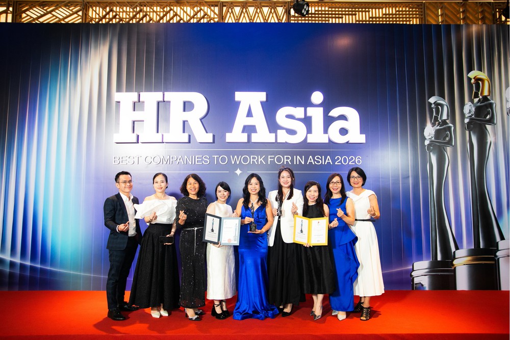 Vantive Việt Nam nhận "cú đúp" giải thưởng HR Asia Awards 2026 - Ảnh 2.