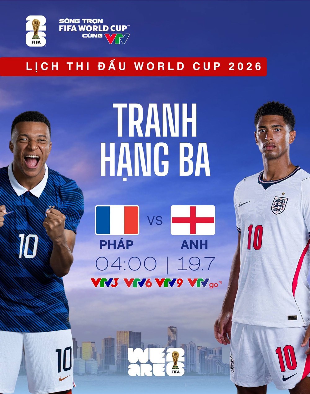 Lịch thi đấu World Cup 2026 hôm nay 19/7 - Ảnh 2. Lịch thi đấu World Cup 2026 hôm nay 19/7 - Ảnh 2.