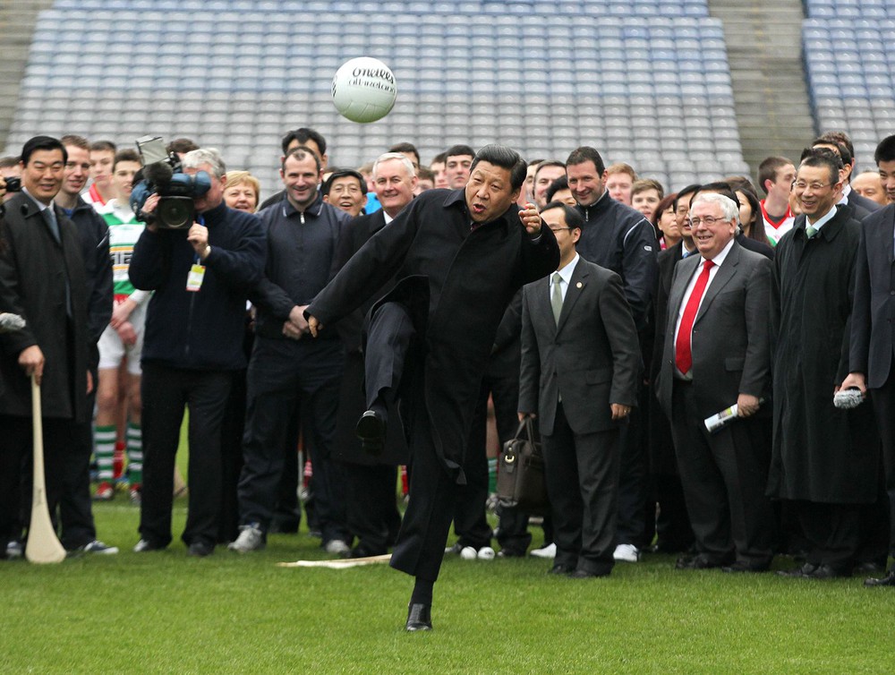 Tổng thống Donald Trump đề xuất Mỹ và Trung Quốc cùng đăng cai World Cup - Ảnh 2. Tổng thống Donald Trump đề xuất Mỹ và Trung Quốc cùng đăng cai World Cup - Ảnh 2.