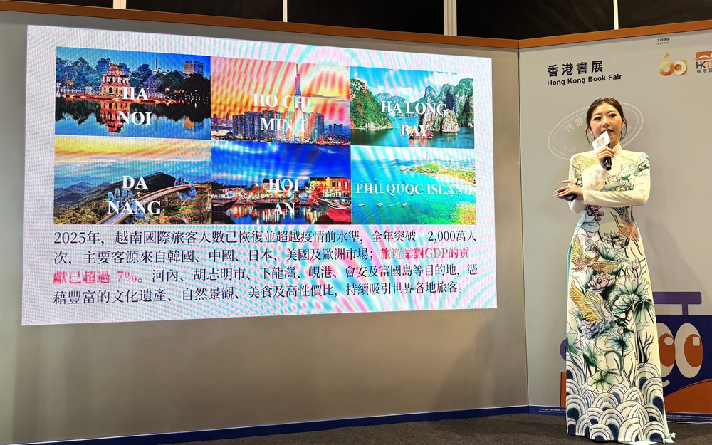 Dấu ấn văn hóa Việt Nam tại Hội chợ Sách Hong Kong (Trung Quốc) lần thứ 36 - Ảnh 2.