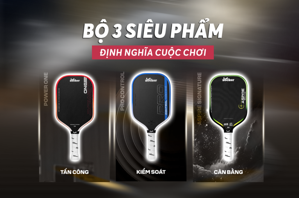 Zocker Pro Control - Mảnh ghép cuối cùng hoàn thiện bộ 3 siêu phẩm vợt Zocker - Ảnh 2. Zocker Pro Control - Mảnh ghép cuối cùng hoàn thiện bộ 3 siêu phẩm vợt Zocker - Ảnh 2.