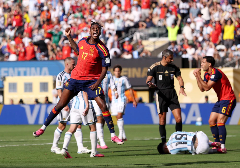 VTV6 VTV3 trực tiếp bóng đá Tây Ban Nha vs Argentina 02h00 hôm nay, chung kết World Cup 2026 - Ảnh 4. VTV6 VTV3 trực tiếp bóng đá Tây Ban Nha vs Argentina 02h00 hôm nay, chung kết World Cup 2026 - Ảnh 4.