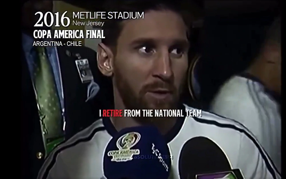 Lời nguyền MetLife của Messi: 10 năm, hai trận chung kết và một nỗi đau - Ảnh 1. Messi