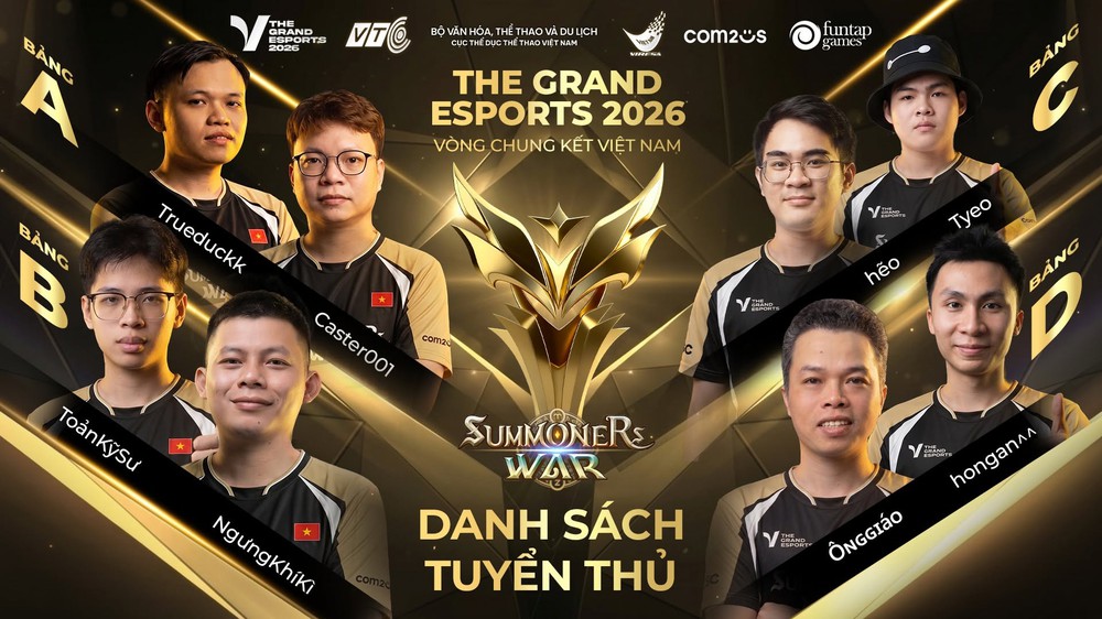The Grand Esports 2026: Ngày hội lớn của thể thao điện tử Việt Nam - Ảnh 2. The Grand Esports 2026: Ngày hội lớn của thể thao điện tử Việt Nam - Ảnh 2.
