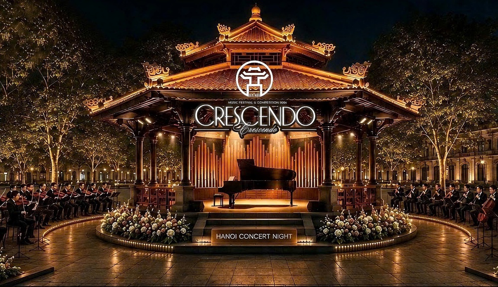 Nhà Bát Giác thành sân khấu giao hưởng quốc tế - Ảnh 1. Nhà Bát Giác thành sân khấu giao hưởng quốc tế - Ảnh 1.