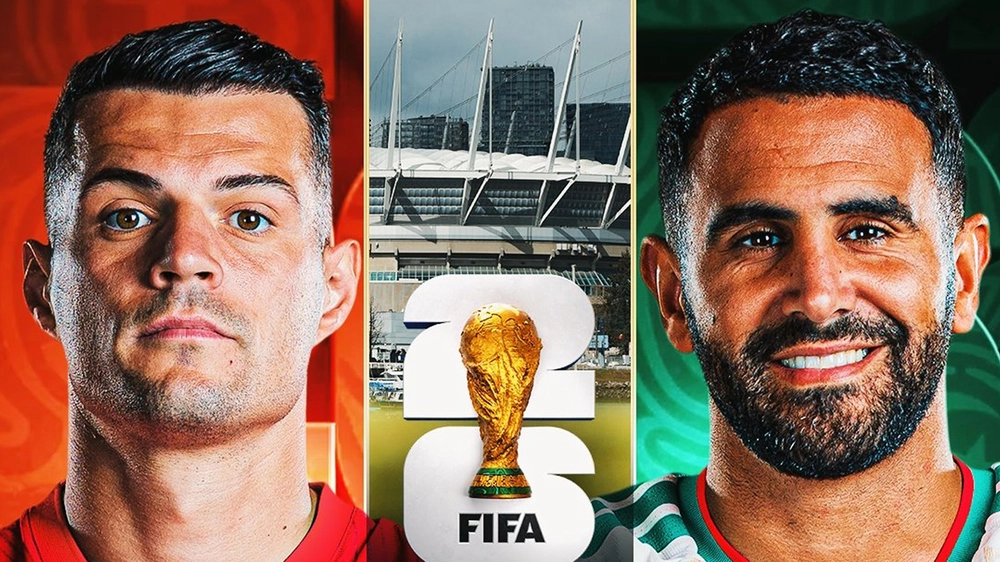 VIDEO clip bàn thắng trận Thụy Sĩ vs Algeria (Vòng 32 đội World Cup 2026) - Ảnh 1. VIDEO clip bàn thắng trận Thụy Sĩ vs Algeria (Vòng 32 đội World Cup 2026) - Ảnh 1.